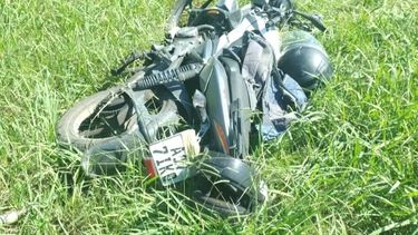 El motociclista herido tiene 27 años y tuvo que ser trasladado al Hospital Central de Pilar.&nbsp;