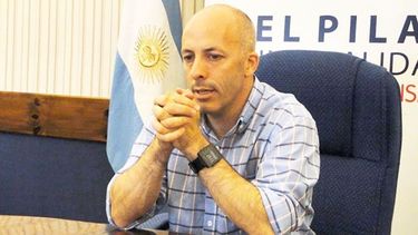 PREOCUPADO. Nicolás Ducoté analiza el ajuste y la recaudación en baja..