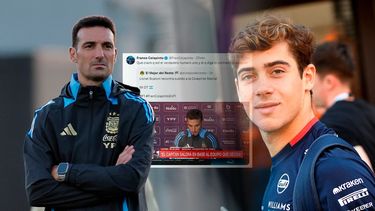 lionel scaloni hablo sobre franco colapinto