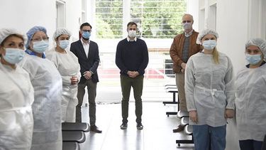 SALUD. En El Manantial, Achával inauguró la cuarta sala en menos de dos semanas..