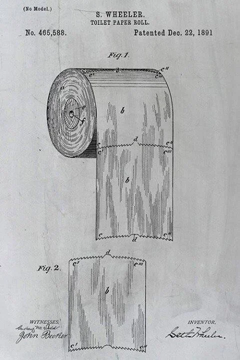 El gráfico de la patente de 1891. (Noticias Argentinas)..webp
