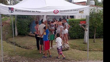 El Municipio continuó ayer con la asistencia a los evacuados..
