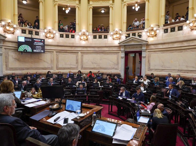 MAYORÍA. El Senado aprobó la Universidad con amplio respaldo. &nbsp;