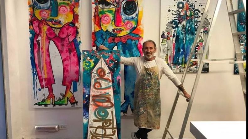Quienes colaboren estarán participando por un cuadro del pintor Daniel Genovesi. .
