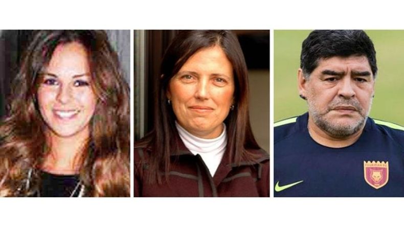 Yanina Screpante. La esposa de Lavezzi festejó a pura música. // La escritora Claudia Piñeiro se quejó por Twitter. // Maradona pone en duda su llegada al casamiento de Dalma. .