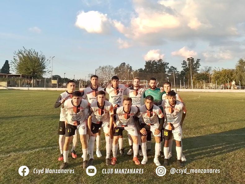 EQUIPO. Manzanares dio el golpe de la fecha y bajó a Metalúrgico.