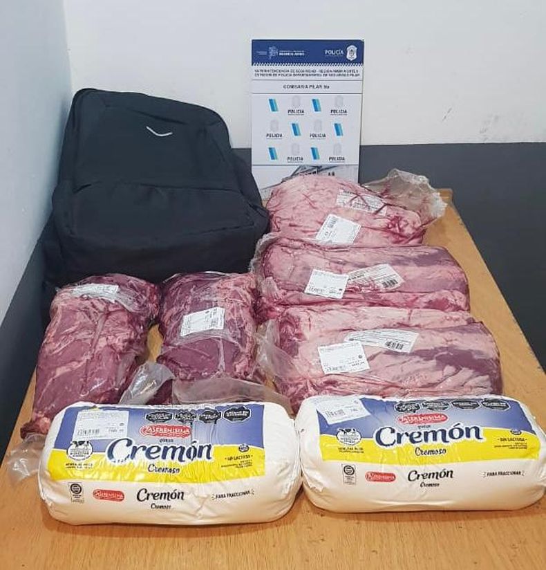 El falso robo a mano armada consistió en realidad en el hurto de mercadería por parte de un mechero.&nbsp;