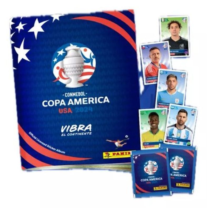 El álbum de la Copa América se vende a $4.000.