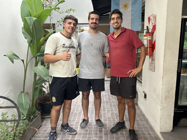 Jero, Marcos y Ricardo,&nbsp; los creadores de este proyecto cultural.