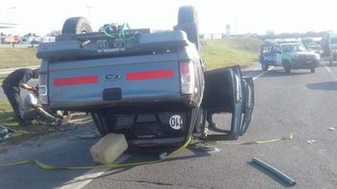 Tarde accidentada en Panamericana