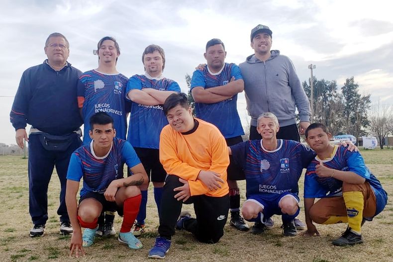 El equipo masculino de fútbol PCD de Pilar estará en Mar del Plata.