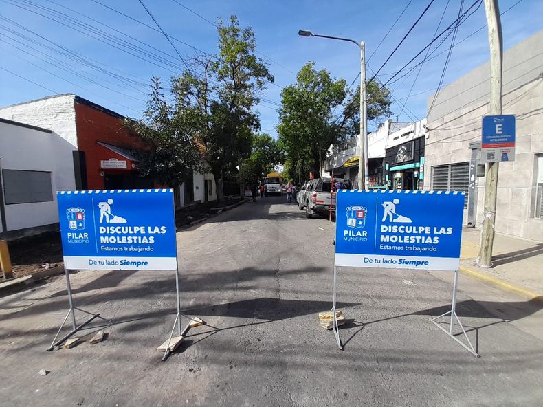 Las veredas se la calle Vergani se suman a la renovacin