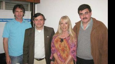 Suárez, Castro, Mailloles y Carlotto, firma de un acuerdo entre la Cámara de Comercio de Pilar y Del Viso..