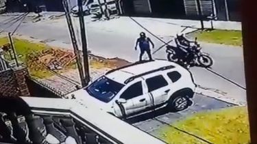 Ataque de motochorros en Villa Morra II