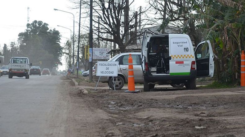 (FREDY CABALLERO). EN MARCHA. Desde ayer, la cámara está en el acceso a Derqui..