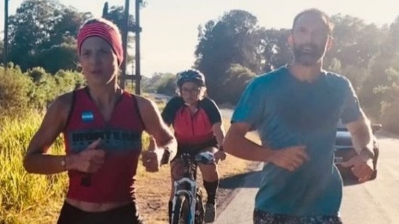 Mariana corrió por las calles de Pilar y llegó hasta Luján..