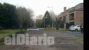 Desde el sábado, así quedarán las calles del barrio La Alborada..