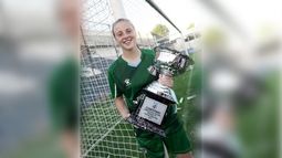 COPADA. Joaca con el trofeo de campeón en Quilmes..