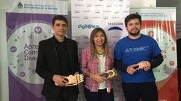 Simons, Vallejos y Tubaro, jóvenes e innovadores..