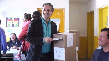 OTRA VEZ A LAS URNAS. Roldán dice que aún no sabe si será candidato..