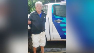 El detenido es un hombre de 57 años de edad, vecino del barrio Toro de Presidente Derqui.