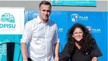CONVENIO. Achával y Barrios acordaron el año pasado un plan de obras para Monterrey..