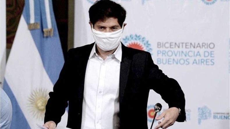 AISLADO. El gobernador cumple el protocolo de aislamiento por ser contacto estrecho de un caso positivo..