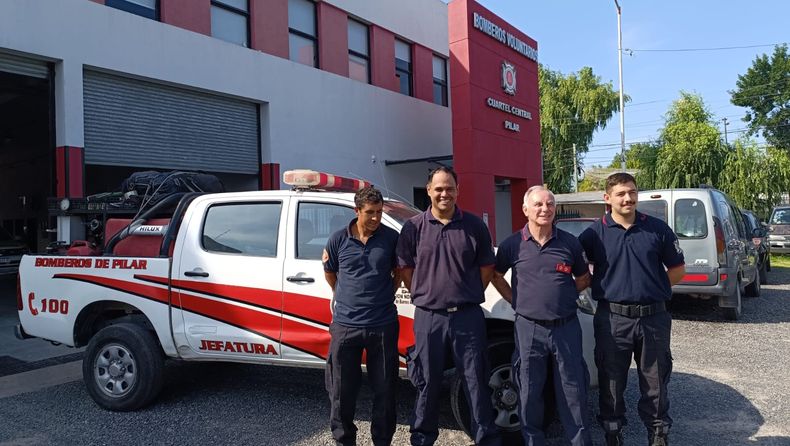 Los bomberos de Pilar se sumarán a los trabajos en El Bolsón.&nbsp;