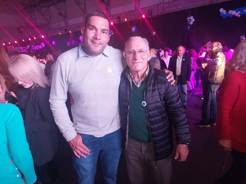 Pablo Lescano y Hugo Moreno.
