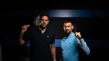 Del Potro y Djokovic hacen la previa del Último Desafío en Pilar.