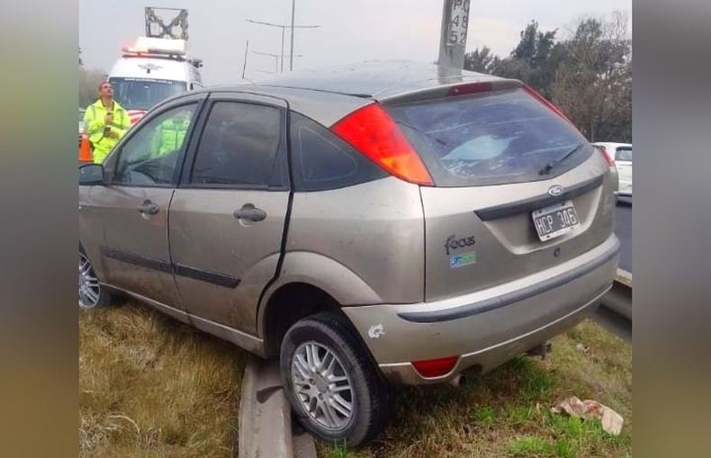El accidente ocurrió a la altura del kilómetro 48 mano al Norte.&nbsp;