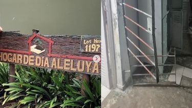 En el Hogar de Día Aleluya rompieron rejas y cerraduras.