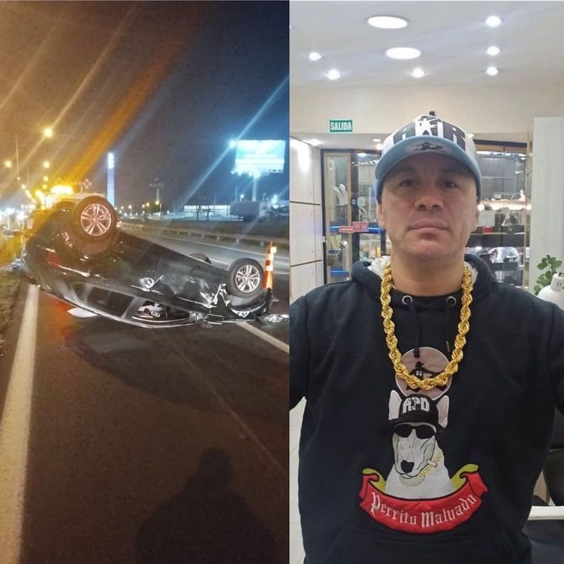 Pablo Lescano asistió a las víctimas de un choque en Panamericana.