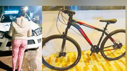 La ahora detenida ofrecía la bicicleta a través de la red social Facebook. La ahora detenida ofrecía la bicicleta a través de la red social Facebook.