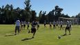 El plantel de Real Pilar lleva adelante los entrenamientos en Comunidad Deportiva.