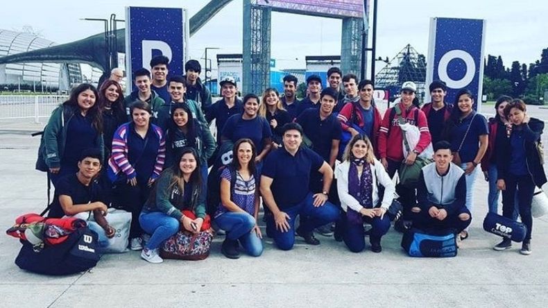 A principios de año los alumnos participaron del Campus Party, un megaevento tecnológico en Tecnópolis. .