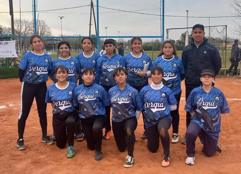 EQUIPO. La Sub 18 de Derqui Sóftbol tiene pasaje a Mar del Plata.