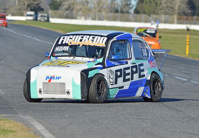 EN LA PLATA. Rodrigo Figueredo viene de imponerse en la 2ª final de la TC1600.