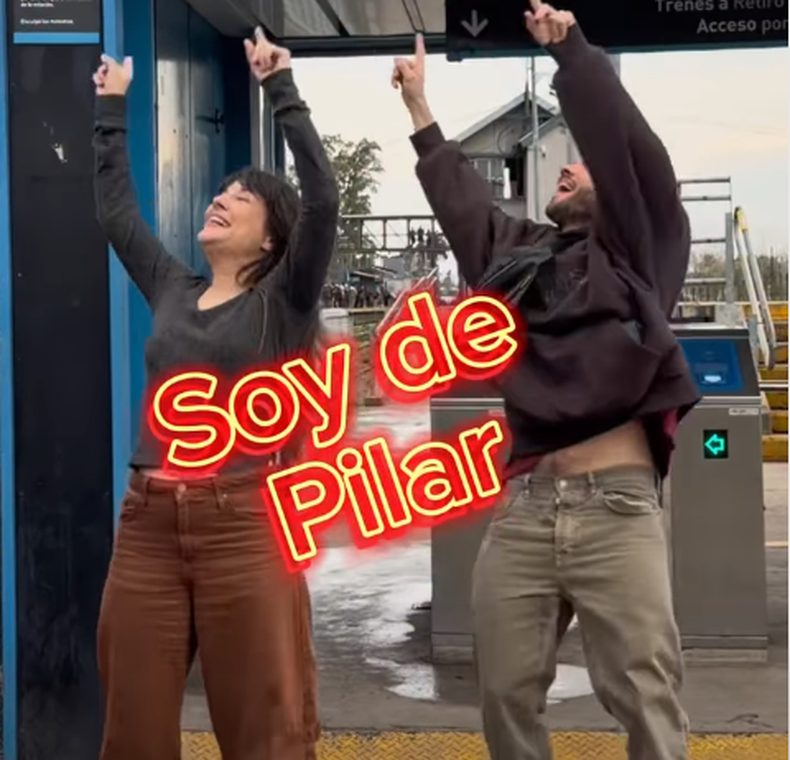 Ceci Hace y Nahuel Ivorra llegan a Pilar el 23 de agosto.&nbsp;&nbsp;