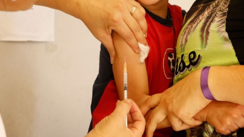 PINCHAZO. La campaña apunta a chicos de 5-6 años. .
