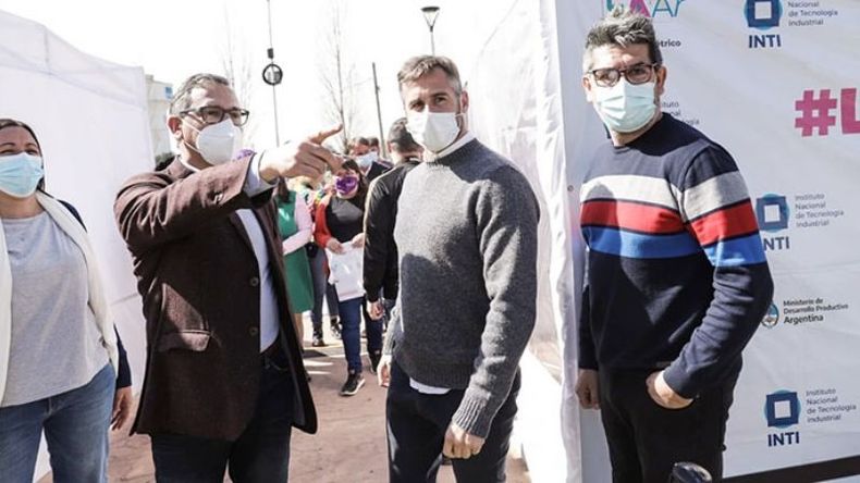 ACTO. Achával participó del lanzamiento del estudio en Pilar..