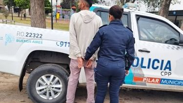 VIOLENTO. El aprehendido tiene 33 años y vive en el barrio La Loma.