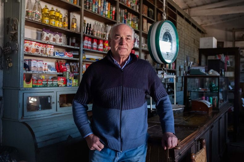 Pedro Meier, el único habitante de Quiñihual. Bacap Noticias..jpg