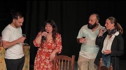 El elenco de Dos Romas, que este sábado vuelve a Torrente.
