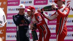 Chapur, Guerrieri y Rossi en el podio de San Juan..