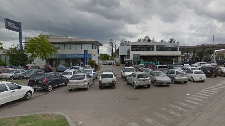 Colectora y Tratado del Pilar, donde fue interceptado el auto..