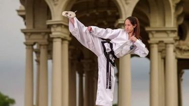Soledad Molina, una vida dedicada al taekwondo.