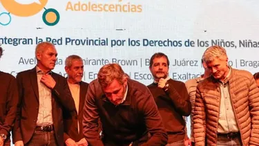 FIRMA. Federico Achával participó de la apertura del congreso.