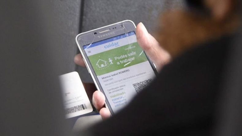 CUIDAR. Las apps no son obligatorias pero sí lo son los permisos. .