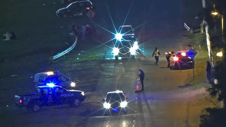 Uno de los puntos donde se montaron los operativos contra las picadas de motos.&nbsp;